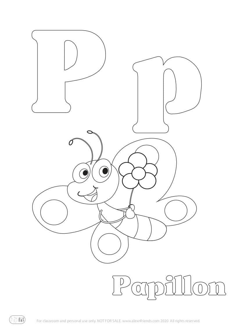 Letter P