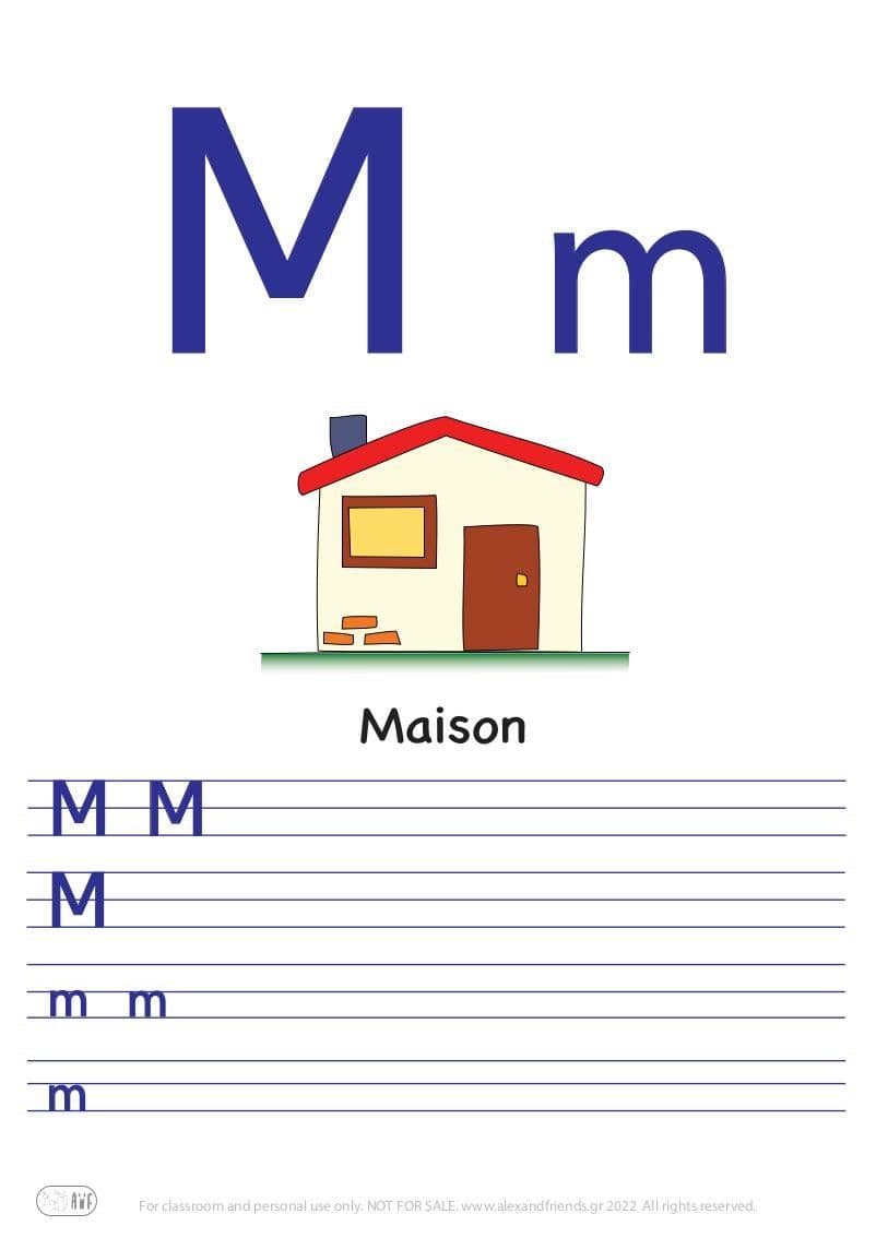 Letter M