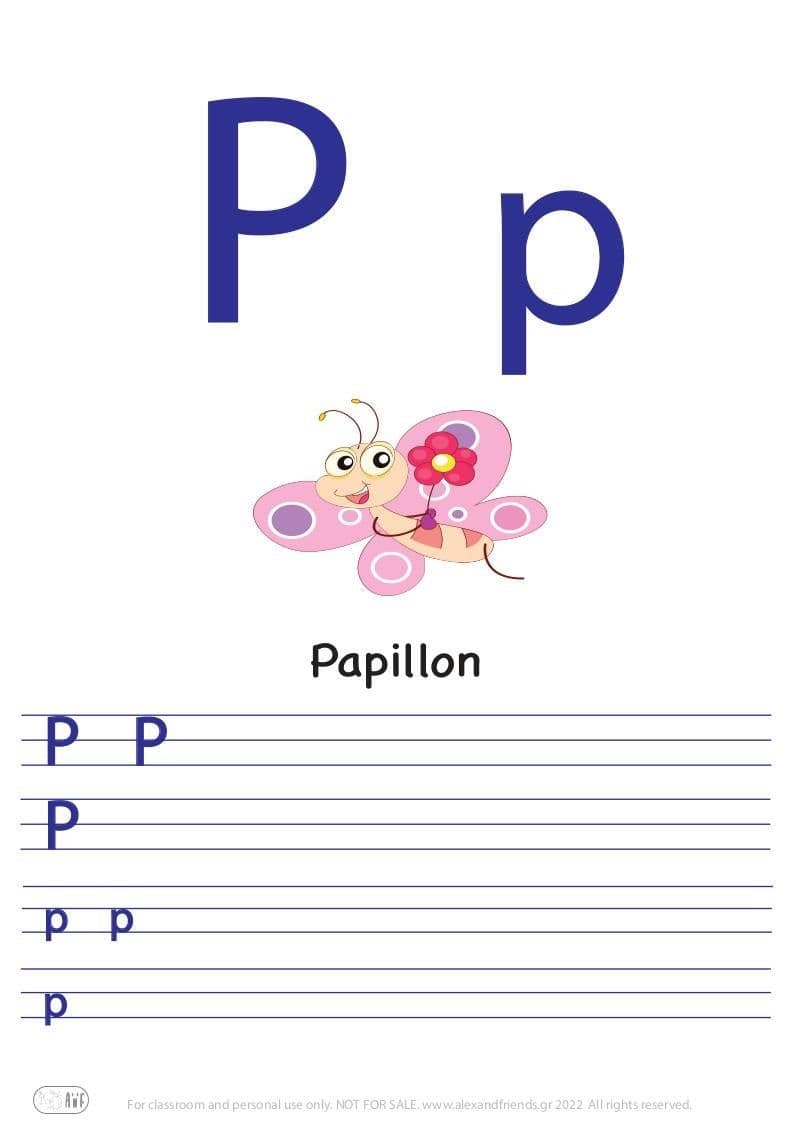 Letter P