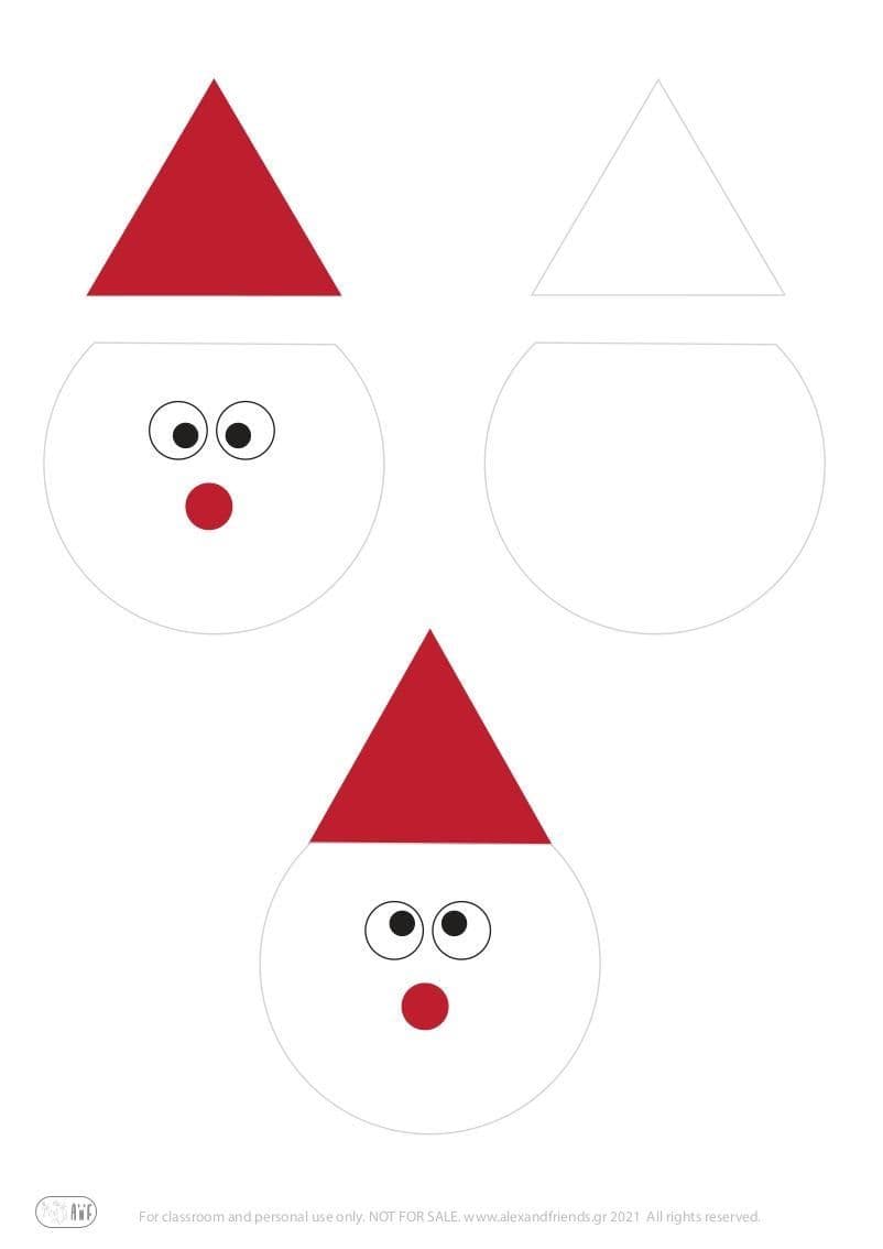 Santa Ornament