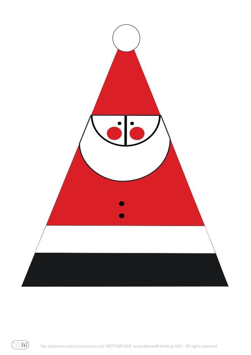 Santa and Christmas Tree