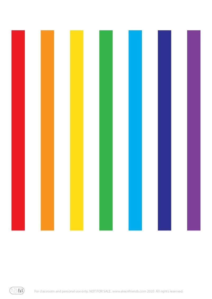 Cloud-Rainbow (printable material)
