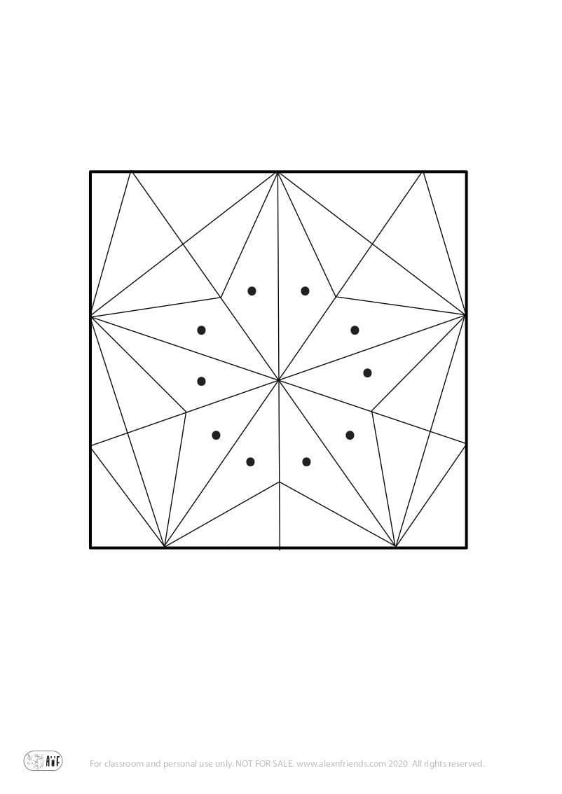 Coloring Puzzle - Star