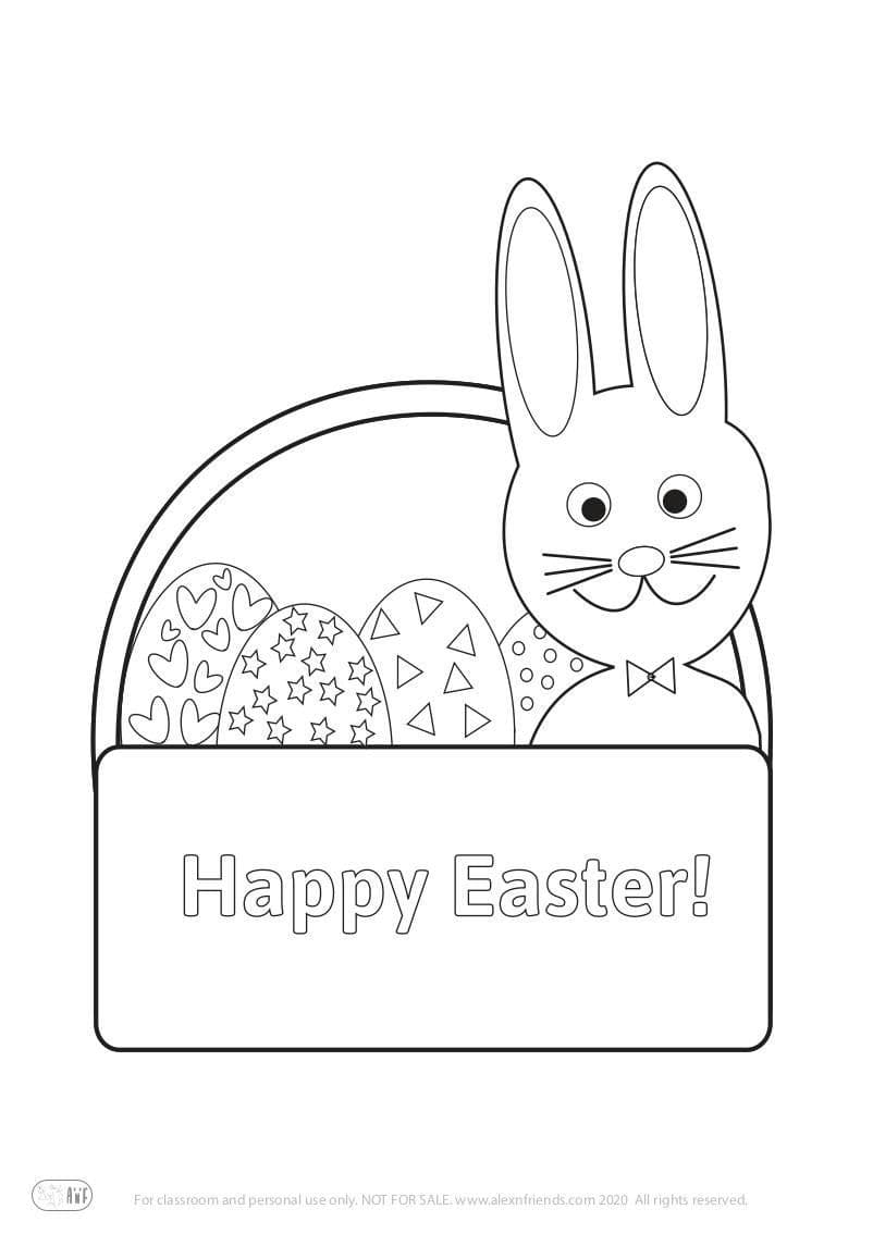 Bunny (coloring page)