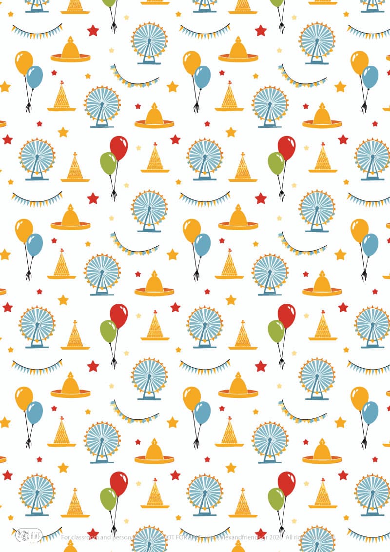 Αποκριάτικο χαρτί περιτυλίγματος