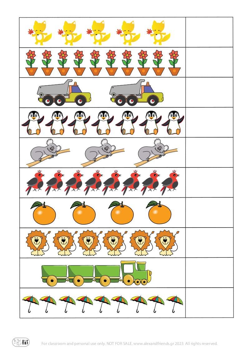 Numbers 1-10