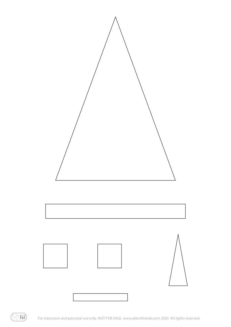 Halloween. The Evil Witch. Free printable craft for kids.