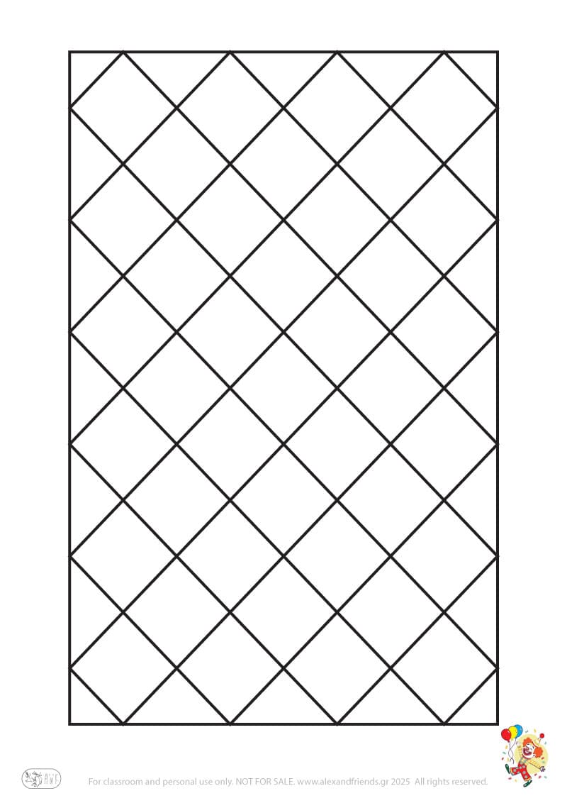 Το σώμα του Αρλεκίνου. Αποκριάτικη χειροτεχνία για προσχολική ηλικία.