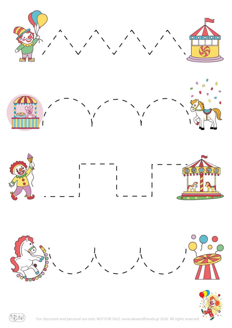 Αποκριάτικες προγραφικές ασκήσεις