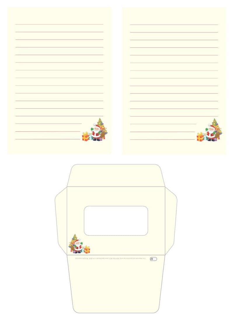 Christmas Writing Paper