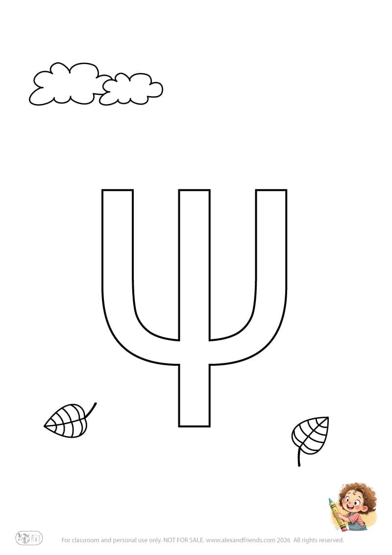 Greek letter ψ