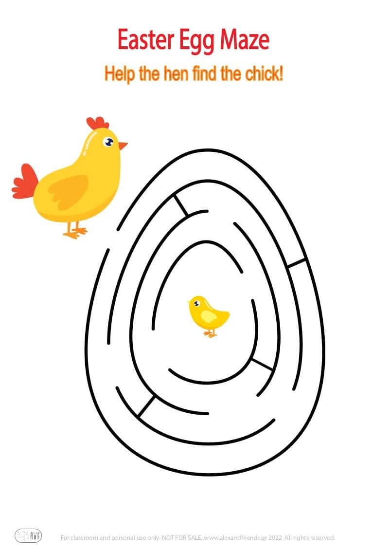 Easter maze