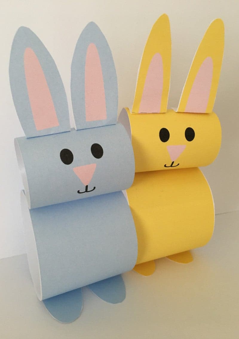 Colorful bunnies