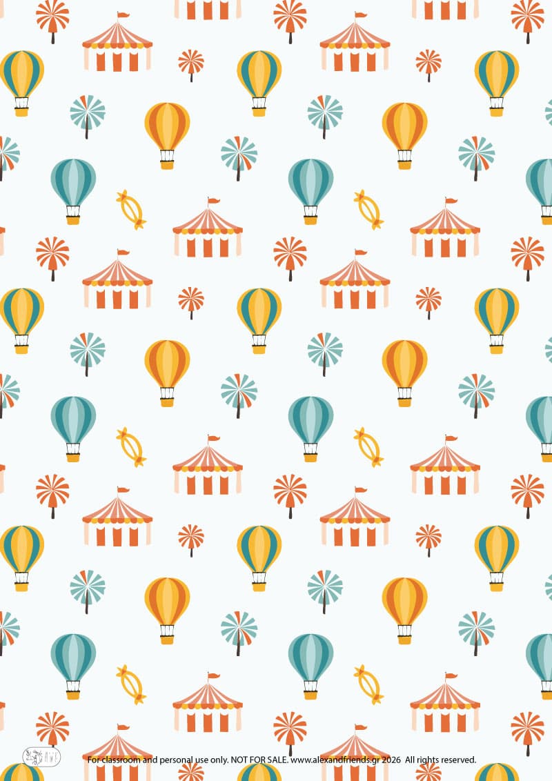 Αποκριάτικο χαρτί περιτυλίγματος