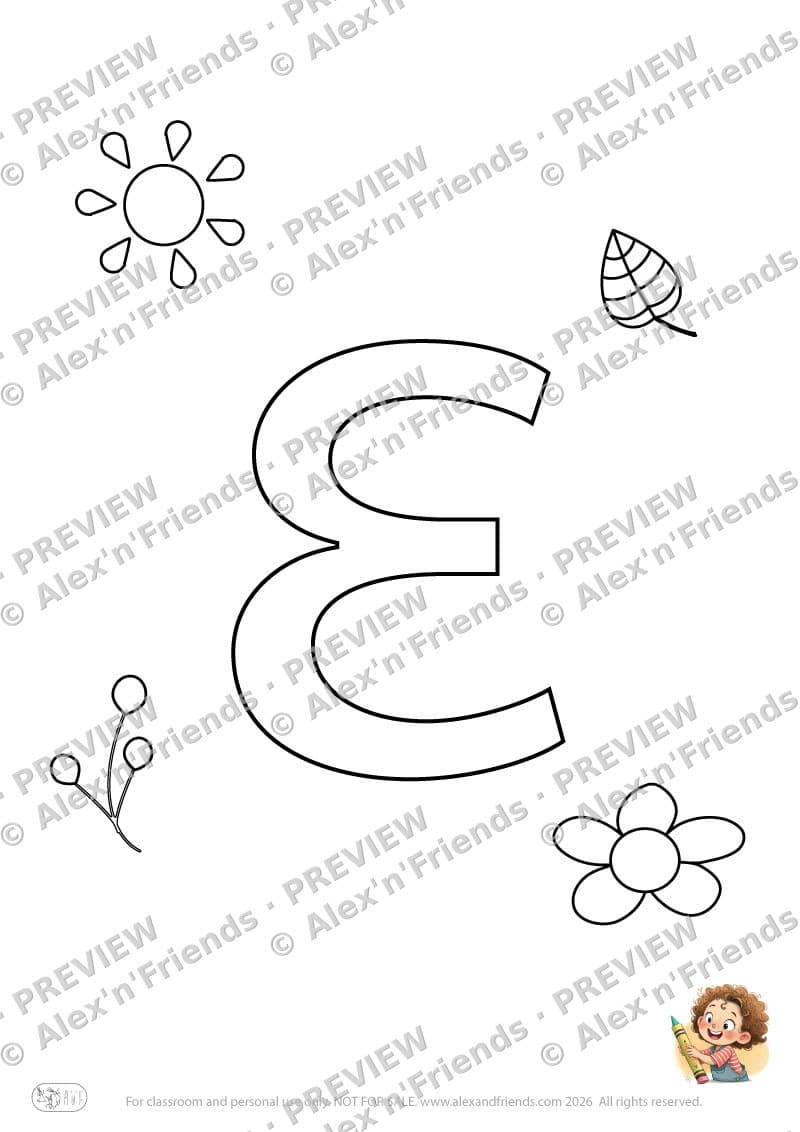 Learn the Greek Alphabet for Kids – Greek Alphabet A to Z | Alex'n'Friends