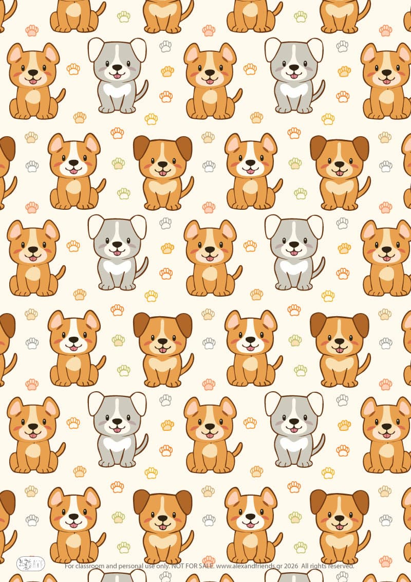 Easy Printable Paper Birthday Cake for kids