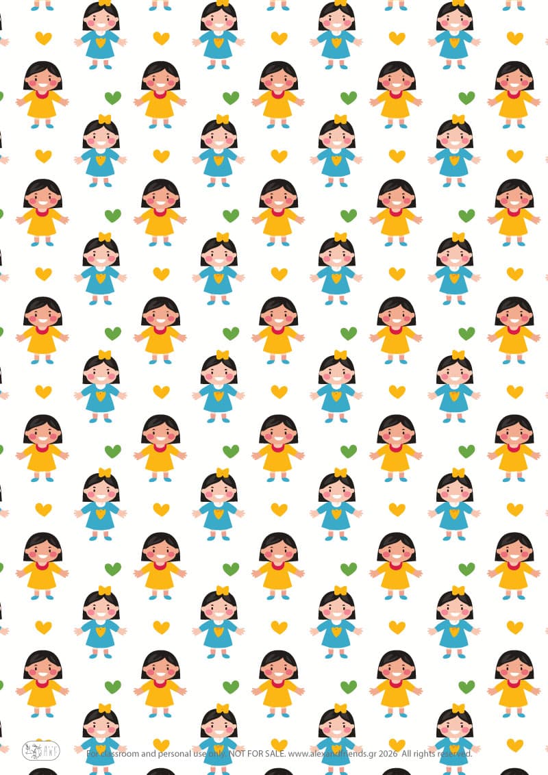 Easy Printable Paper Birthday Cake for kids