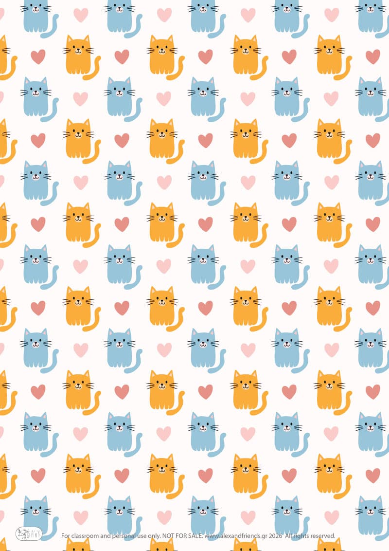 Easy Printable Paper Birthday Cake for kids