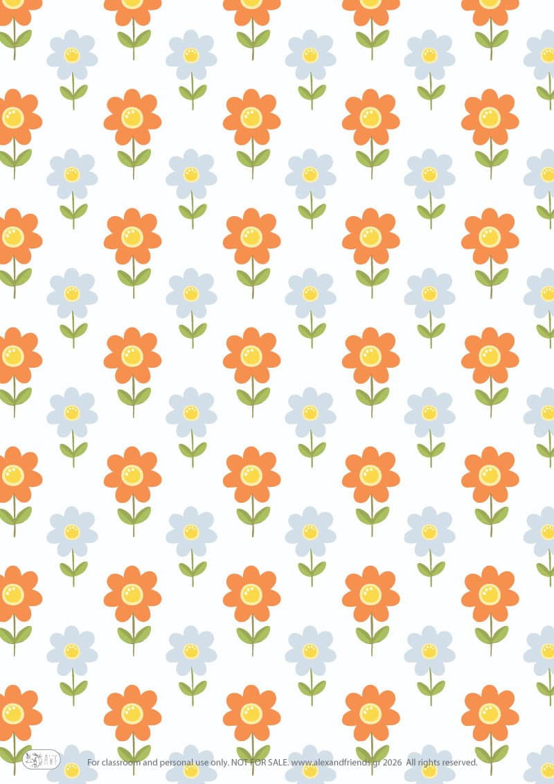 Easy Printable Paper Birthday Cake for kids