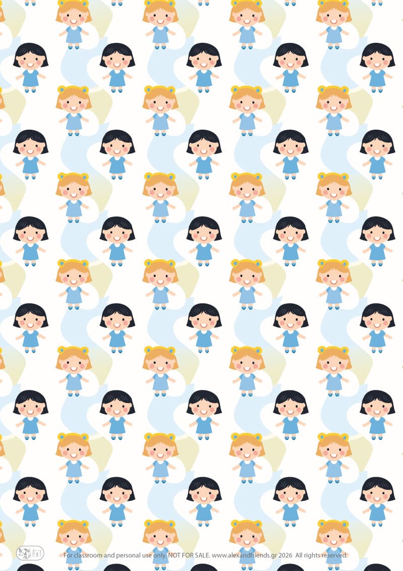 Easy Printable Paper Birthday Cake for kids