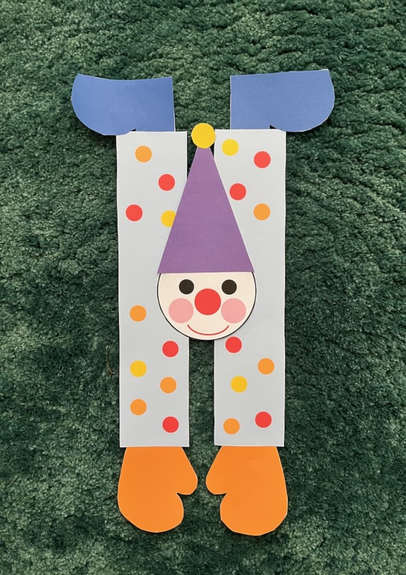 Φτιάχνουμε έναν διακοσμητικό κλόουν κομμάτι-κομμάτι