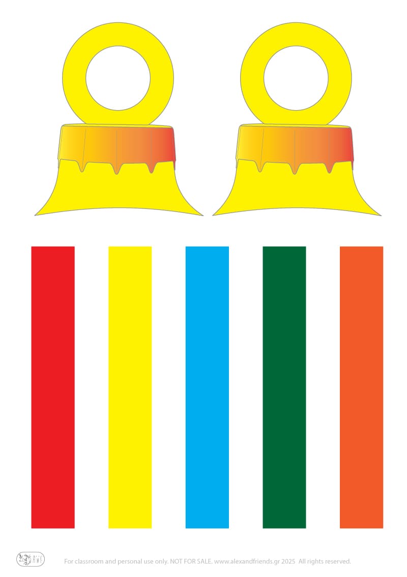 Χριστουγεννιάτικη μπάλα από χάρτινο πιάτο