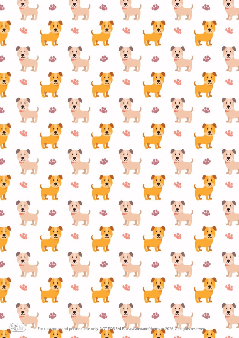 Easy Printable Paper Birthday Cake for kids